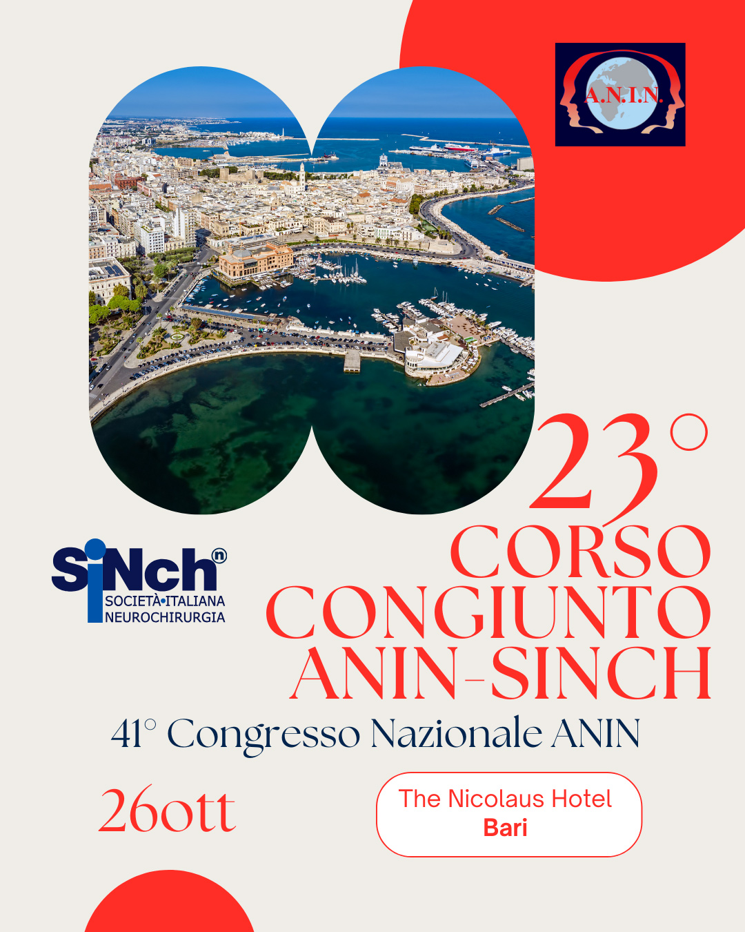 23 corso congiunto anin sinch 41 congresso nazionale anin