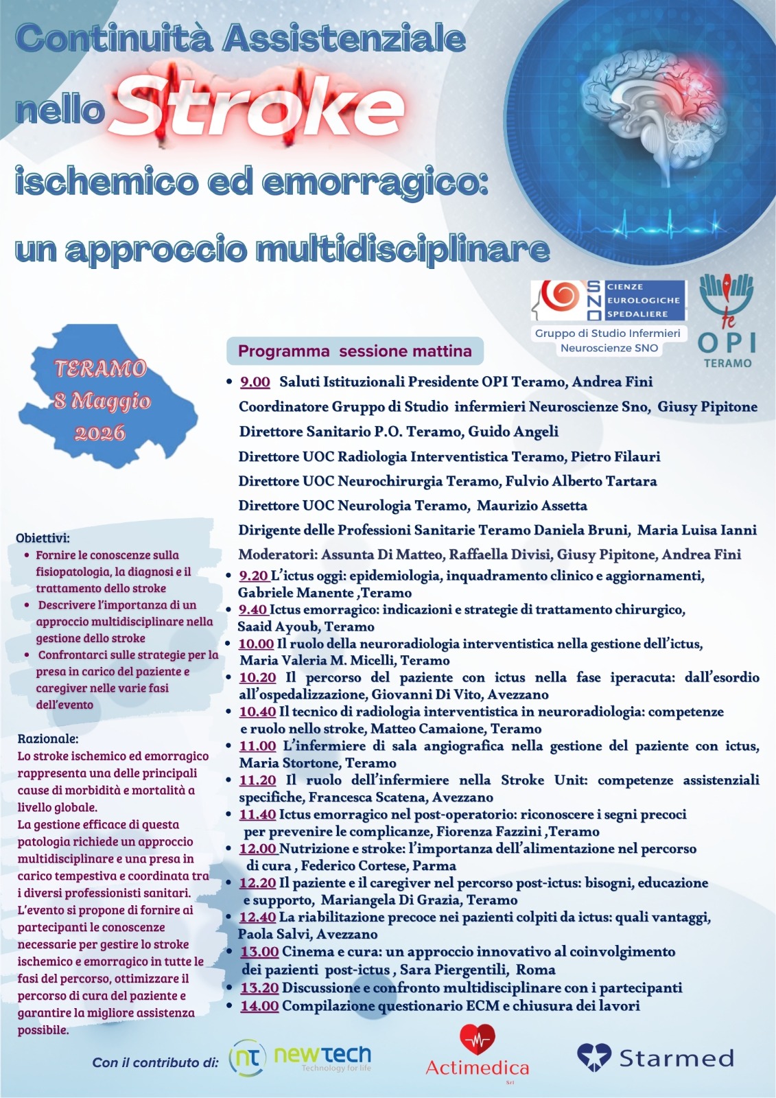CONTINITà ASSISTENZIALE NELLO STROKE ISCHEMICO ED EMORRAGICO