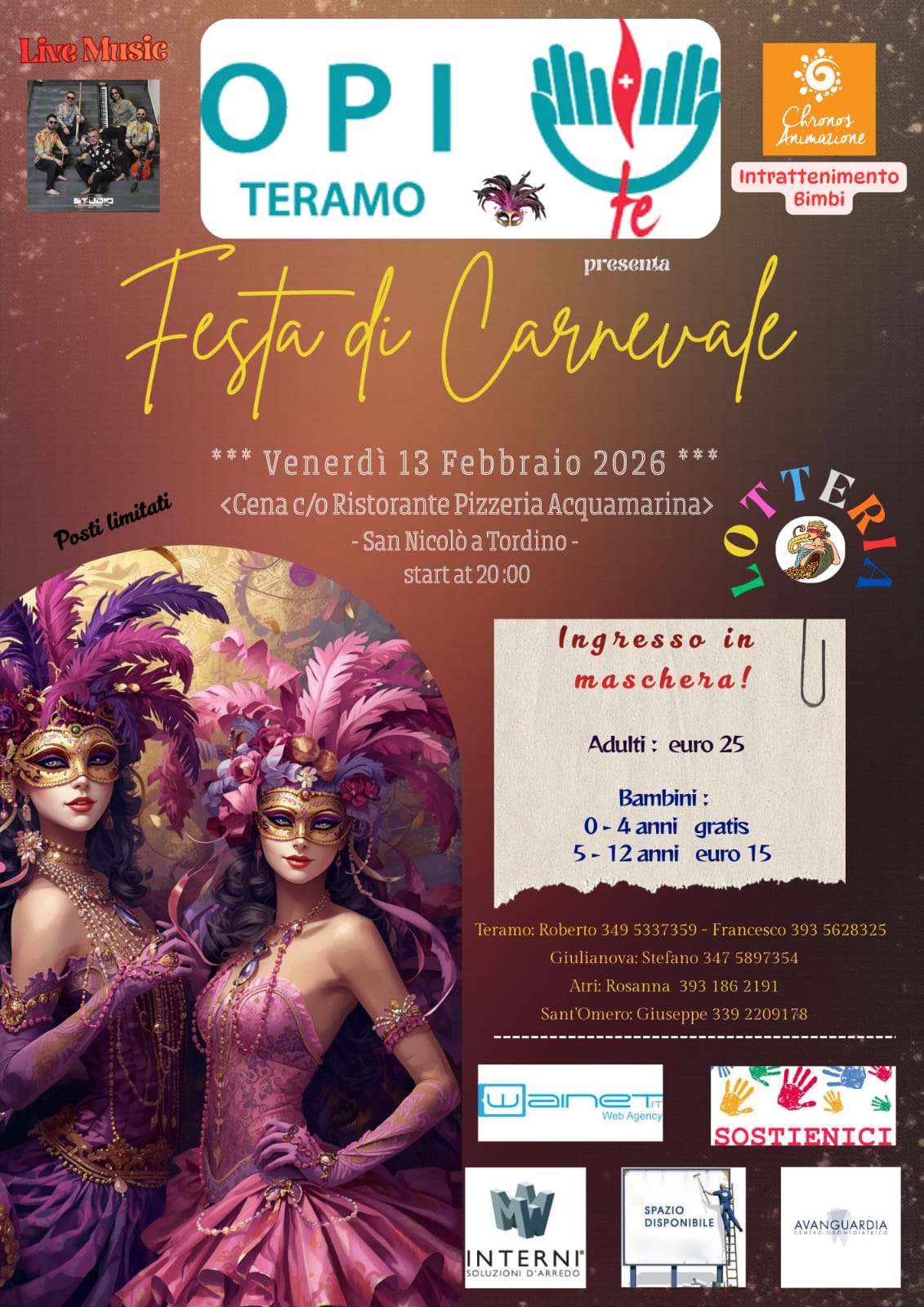 OPITERAMO CARNEVALE 2026